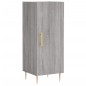 vidaXL Aparador alto madera contrachapada gris Sonoma 34,5x34x180 cm vidaXL Aparador alto madera contrachapada gris Sonoma 34,5x34x180 cm