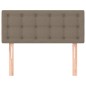 vidaXL Cabecero de tela gris taupe 100x5x78/88 cm vidaXL Cabecero de tela gris taupe 100x5x78/88 cm
