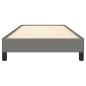 vidaXL Estructura de cama de tela gris oscuro 100x200 cm vidaXL Estructura de cama de tela gris oscuro 100x200 cm