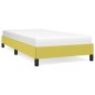 vidaXL Estructura de cama de tela verde 90x200 cm vidaXL Estructura de cama de tela verde 90x200 cm