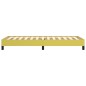 vidaXL Estructura de cama de tela verde 90x200 cm vidaXL Estructura de cama de tela verde 90x200 cm