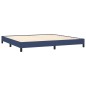 vidaXL Estructura de cama de tela gris taupe azul 200x200 cm vidaXL Estructura de cama de tela gris taupe azul 200x200 cm
