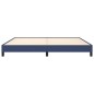 vidaXL Estructura de cama de tela gris taupe azul 200x200 cm vidaXL Estructura de cama de tela gris taupe azul 200x200 cm