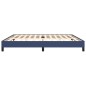 vidaXL Estructura de cama de tela gris taupe azul 200x200 cm vidaXL Estructura de cama de tela gris taupe azul 200x200 cm