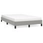 vidaXL Estructura de cama de tela gris claro 120x200 cm vidaXL Estructura de cama de tela gris claro 120x200 cm