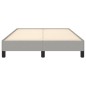 vidaXL Estructura de cama de tela gris claro 120x200 cm vidaXL Estructura de cama de tela gris claro 120x200 cm