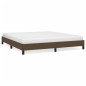 vidaXL Estructura de cama de tela marrón 160x200 cm vidaXL Estructura de cama de tela marrón 160x200 cm