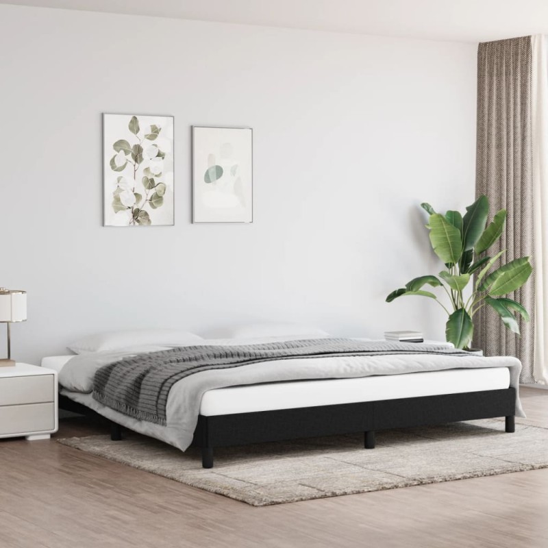 vidaXL Estructura de cama tela gris claro 200x200 cm vidaXL Estructura de cama tela gris claro 200x200 cm