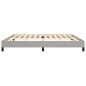 vidaXL Estructura de cama gris claro tela 200x200 cm vidaXL Estructura de cama gris claro tela 200x200 cm
