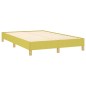 vidaXL Estructura de cama de tela verde 120x200 cm vidaXL Estructura de cama de tela verde 120x200 cm