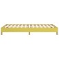 vidaXL Estructura de cama de tela verde 120x200 cm vidaXL Estructura de cama de tela verde 120x200 cm