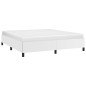 vidaXL Estructura de cama de cuero sintético blanco 180x200 cm vidaXL Estructura de cama de cuero sintético blanco 180x200 cm