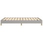 vidaXL Estructura de cama de tela gris claro 120x200 cm vidaXL Estructura de cama de tela gris claro 120x200 cm