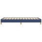 vidaXL Estructura de cama de tela azul 90x190 cm vidaXL Estructura de cama de tela azul 90x190 cm