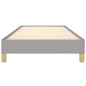 vidaXL Estructura de cama de tela gris claro 90x200 cm vidaXL Estructura de cama de tela gris claro 90x200 cm