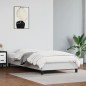 vidaXL Estructura de cama cuero sintético blanco 90x190 cm vidaXL Estructura de cama cuero sintético blanco 90x190 cm