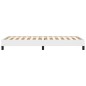 vidaXL Estructura de cama cuero sintético blanco 90x190 cm vidaXL Estructura de cama cuero sintético blanco 90x190 cm