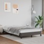 vidaXL Estructura de cama de cuero sintético gris 120x200 cm vidaXL Estructura de cama de cuero sintético gris 120x200 cm