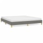 vidaXL Estructura de cama tela gris oscuro 180x200 cm vidaXL Estructura de cama tela gris oscuro 180x200 cm