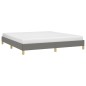 vidaXL Estructura de cama tela gris oscuro 180x200 cm vidaXL Estructura de cama tela gris oscuro 180x200 cm