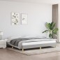 vidaXL Estructura de cama gris claro tela 200x200 cm vidaXL Estructura de cama gris claro tela 200x200 cm