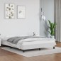 vidaXL Estructura de cama de cuero sintético blanco 140x200 cm vidaXL Estructura de cama de cuero sintético blanco 140x200 cm