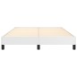 vidaXL Estructura de cama de cuero sintético blanco 140x200 cm vidaXL Estructura de cama de cuero sintético blanco 140x200 cm