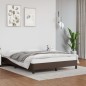 vidaXL Estructura de cama de cuero sintético marrón 140x200 cm vidaXL Estructura de cama de cuero sintético marrón 140x200 cm