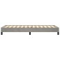 vidaXL Estructura de cama de terciopelo gris claro 100x200 cm vidaXL Estructura de cama de terciopelo gris claro 100x200 cm