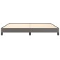 vidaXL Estructura de cama de cuero sintético gris 200x200 cm vidaXL Estructura de cama de cuero sintético gris 200x200 cm