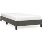 vidaXL Estructura de cama de terciopelo gris oscuro 90x200 cm vidaXL Estructura de cama de terciopelo gris oscuro 90x200 cm