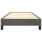 vidaXL Estructura de cama de terciopelo gris oscuro 90x200 cm vidaXL Estructura de cama de terciopelo gris oscuro 90x200 cm