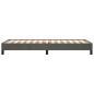 vidaXL Estructura de cama de terciopelo gris oscuro 90x200 cm vidaXL Estructura de cama de terciopelo gris oscuro 90x200 cm