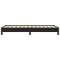 vidaXL Estructura de cama cuero sintético negro 80x200 cm vidaXL Estructura de cama cuero sintético negro 80x200 cm