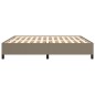 vidaXL Estructura de cama de tela gris taupe 160x200 cm vidaXL Estructura de cama de tela gris taupe 160x200 cm