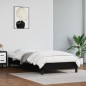 vidaXL Estructura de cama de cuero sintético negro 90x200 cm vidaXL Estructura de cama de cuero sintético negro 90x200 cm