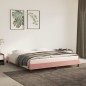 vidaXL Estructura de cama de terciopelo rosa 180x200 cm vidaXL Estructura de cama de terciopelo rosa 180x200 cm