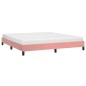vidaXL Estructura de cama de terciopelo rosa 180x200 cm vidaXL Estructura de cama de terciopelo rosa 180x200 cm