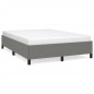 vidaXL Estructura de cama de tela gris oscuro 140x190 cm vidaXL Estructura de cama de tela gris oscuro 140x190 cm