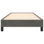 vidaXL Estructura de cama de terciopelo gris oscuro 90x190 cm vidaXL Estructura de cama de terciopelo gris oscuro 90x190 cm