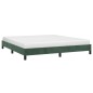 vidaXL Estructura de cama de terciopelo verde 180x200 cm vidaXL Estructura de cama de terciopelo verde 180x200 cm