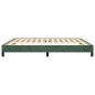 vidaXL Estructura de cama de terciopelo verde 180x200 cm vidaXL Estructura de cama de terciopelo verde 180x200 cm