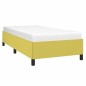 vidaXL Estructura de cama de tela verde 80x200 cm