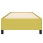 vidaXL Estructura de cama de tela verde 80x200 cm