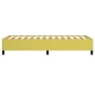vidaXL Estructura de cama de tela verde 80x200 cm