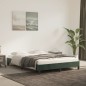 vidaXL Estructura de cama de terciopelo verde 140x200 cm
