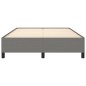 vidaXL Estructura de cama de tela gris oscuro 140x200 cm vidaXL Estructura de cama de tela gris oscuro 140x200 cm
