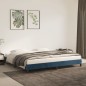 vidaXL Estructura de cama de terciopelo azul 200x200 cm vidaXL Estructura de cama de terciopelo azul 200x200 cm