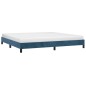 vidaXL Estructura de cama de terciopelo azul 200x200 cm vidaXL Estructura de cama de terciopelo azul 200x200 cm