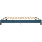 vidaXL Estructura de cama de terciopelo azul 200x200 cm vidaXL Estructura de cama de terciopelo azul 200x200 cm